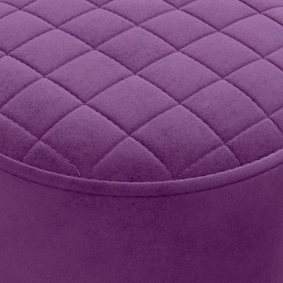 Пуф Тепал, велюр, фиолетовый Пуф Тепал, велюр, фиолетовый - фото 3