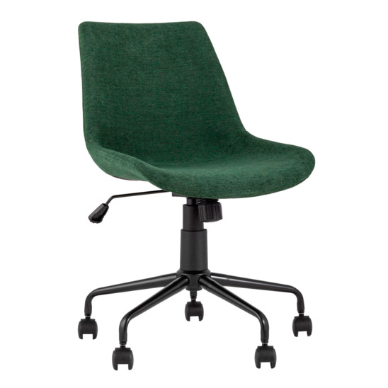 Кресло офисное Кайзер шенилл зеленый - фото 1