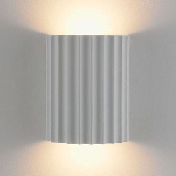 Светильник настенный светодиодный Рибс Бейли, белый - фото 2