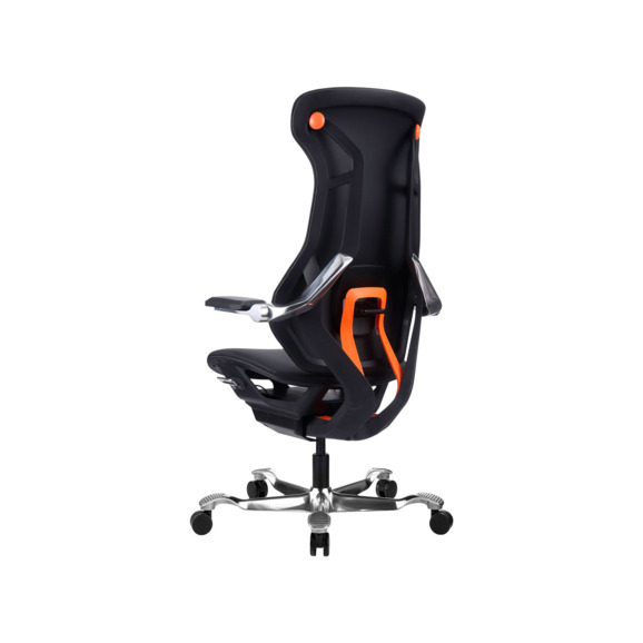 Эргономичное кресло Atom Black, экокожа, черный - фото 5