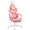 Настоящее фото товара Кресло компьютерное Habit, розовый, белый, произведённого компанией ChiedoCover