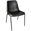 Стул VICENZA (НА 4 НОЖКАХ - BLACK), черный