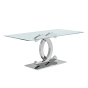 Фотография товара Стол Порыв, прозрачный от компании ChiedoCover.