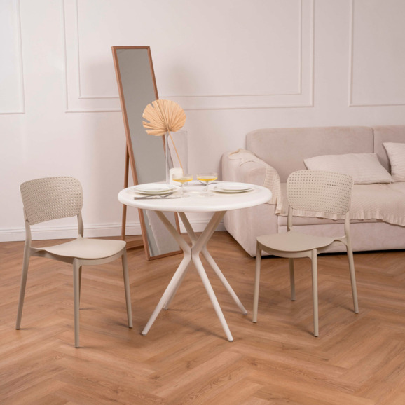 Стул Flagon, светло-бежевый - фото 9