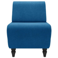 Фотография товара Кресло Лотик велюр, синий от компании ChiedoCover.