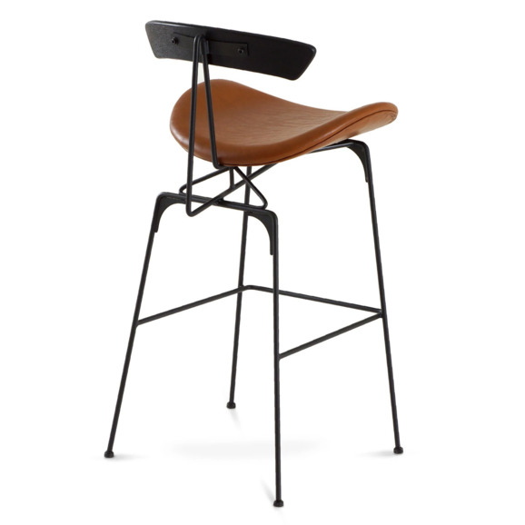 Барный стул Бонни, коричневый, черный - фото 3