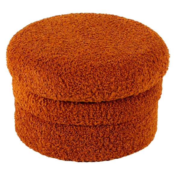 Пуф Pancakes low, терракотовый Пуф Pancakes low, терракотовый - фото 2