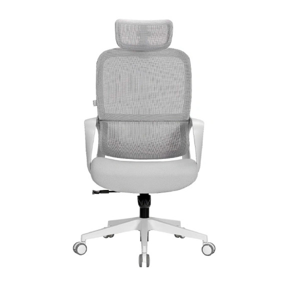 Офисное поворотное кресло Sparx loki grey hr / grey, mesh / fabric, светло-серый - фото 5