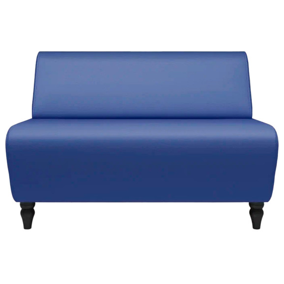 Диван Лотик, экокожа, синий - фото 2