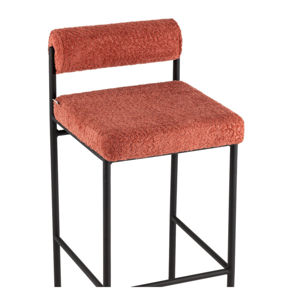 Стул полубарный Балла букле, коралловый Стул полубарный Балла букле, коралловый - фото 6