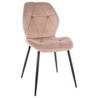 Фотография Стул кухонный Typhoon, темно-бежевый, черный от производителя ChiedoCover, картинка продукции, реальное фото товара Настоящее фото товара Стул кухонный Typhoon, темно-бежевый, черный, произведённого компанией ChiedoCover