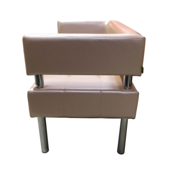 Диван Сантур двухместный, светло-розовый - фото 3