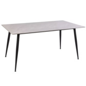 Фотография товара Стол обеденный Ballad, серый лак, черный от компании ChiedoCover.