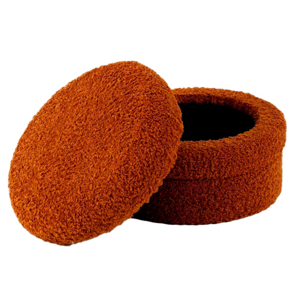 Пуф Pancakes low, терракотовый Пуф Pancakes low, терракотовый - фото 5