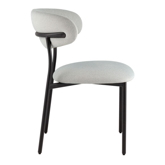 Стул обеденный Ayla, светло-серый Стул обеденный Ayla, светло-серый - фото 3