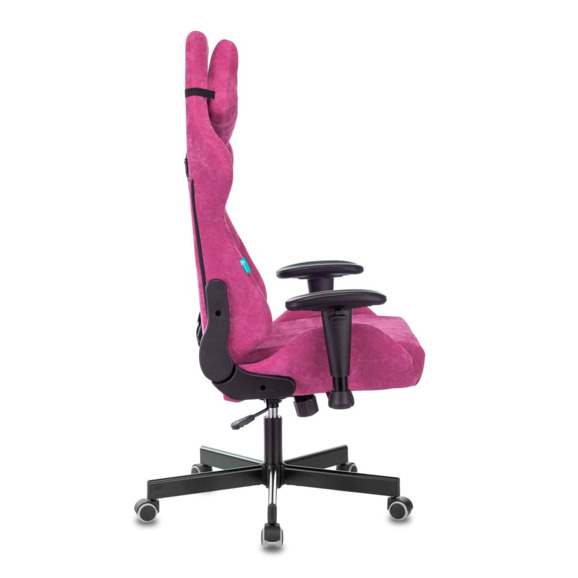 Кресло игровое Бюрократ Viking Knight LT15 Fabric малиновый - фото 2
