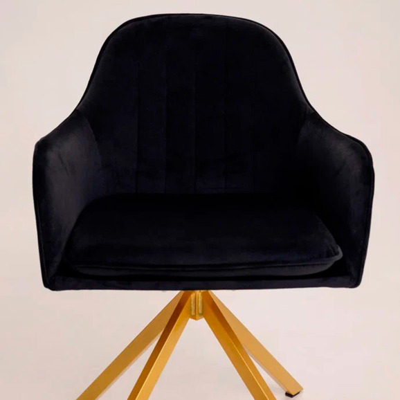 Кресло Сета, пирамида, черный, золотой - фото 8