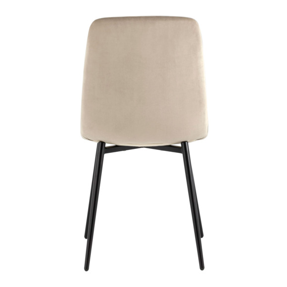 Стул Одди, велюр бежевый - фото 3