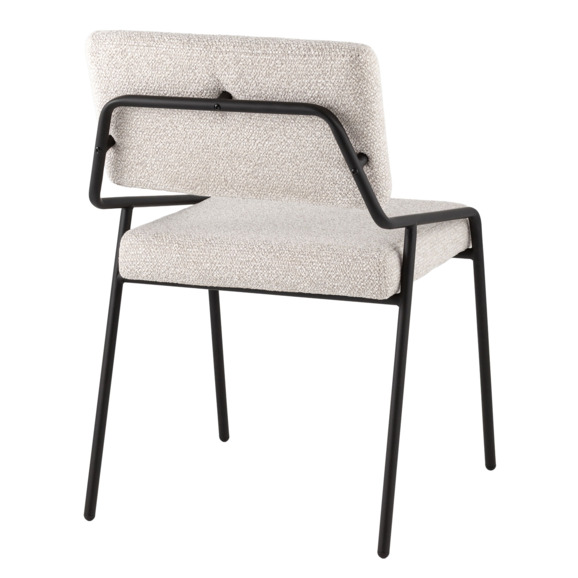 Стул Scott, шенилл серо-бежевый Стул Scott, шенилл серо-бежевый - фото 4