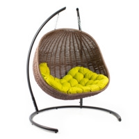 Настоящее фото товара Плетеное подвесное кресло-кокон Балдоне, произведённого компанией ChiedoCover