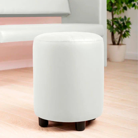 Пуф Тепал, экокожа, белый - фото 4