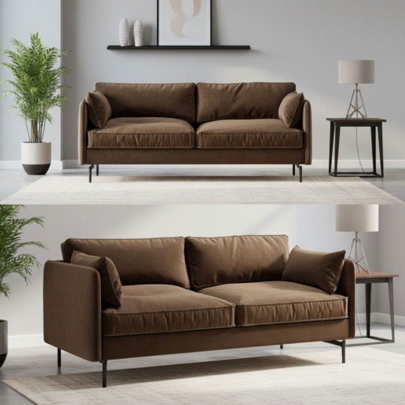 Диван Риззо, коричневый Диван Риззо, коричневый - фото 3