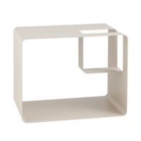 Настоящее фото товара Столик журнальный Kassi, металл, бежевый, произведённого компанией ChiedoCover