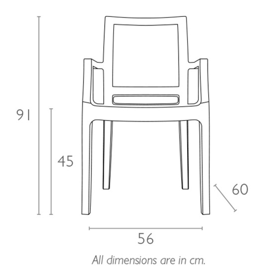 Кресло прозрачное Arthur - фото 4
