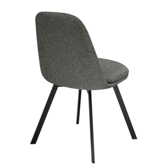 Стул Texas 2 светло-серый поворотный / черный Стул Texas 2 светло-серый поворотный / черный - фото 4