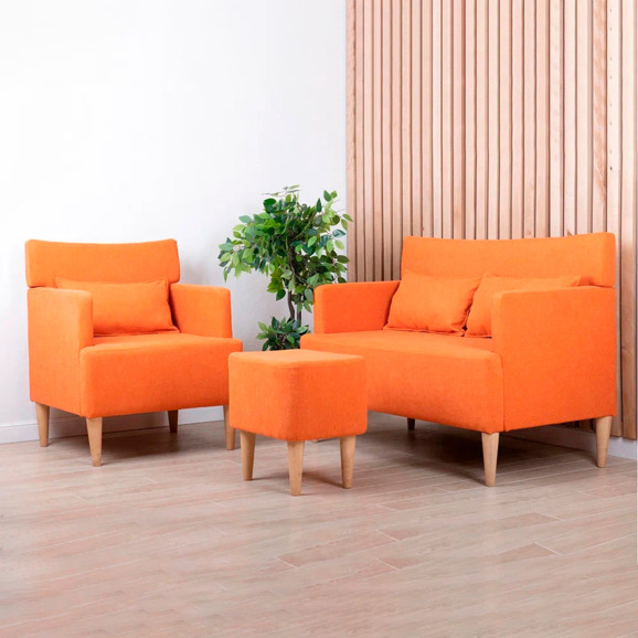 Диван Satori, оранжевый - фото 7
