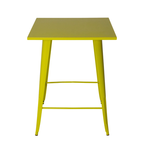 Стол Tolix барный, желтый Стол Tolix барный, желтый - фото 2