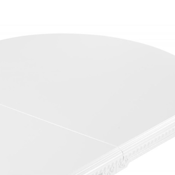 Деревянный стол Эритрин овальный белый - фото 8