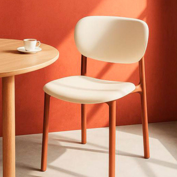 Пластиковый стул Mokka brown / milky - фото 8