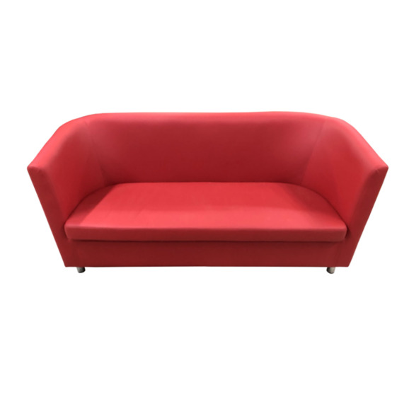 Диван Вейв двухместный, красный - фото 3