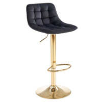 Фотография Стул барный Convergence, золотой, чёрный от производителя ChiedoCover, картинка продукции, реальное фото товара Настоящее фото товара Стул барный Convergence, золотой, чёрный, произведённого компанией ChiedoCover