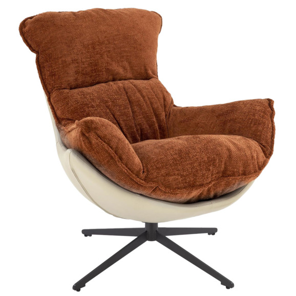 Кресло Mullion корица, черный - фото 1