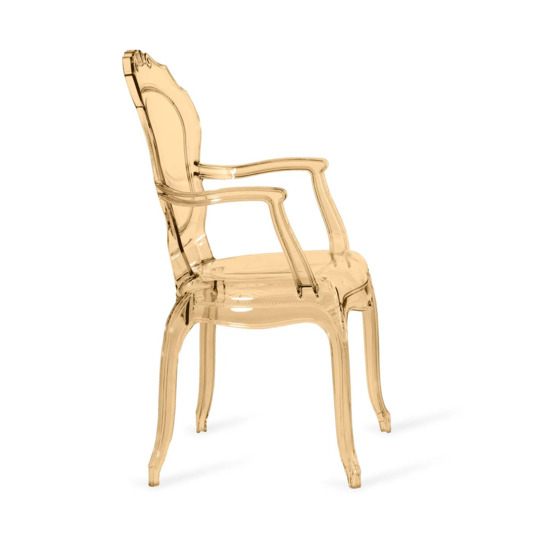 Кресло Gentry, желтый, с подлокотниками - фото 3