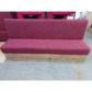 Реальное изображение товара 3 Диван Мистик, велюр Нювола 62 розовый, ЛДСП Кроношпан Плитторг Дуб Сонома производства ChiedoCover 