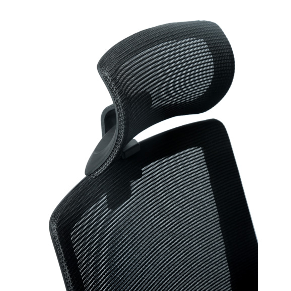 Офисное поворотное кресло Sparx frs-3 also black, ткань / сетка, черный - фото 8
