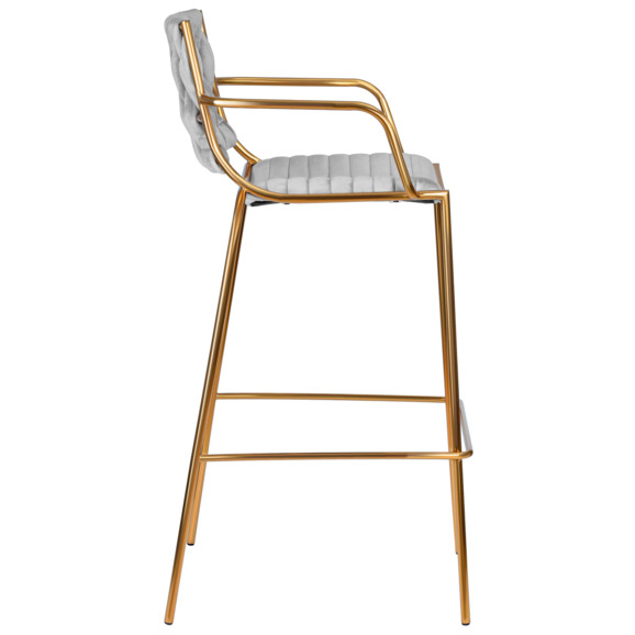 Стул барный Miller gold - фото 2