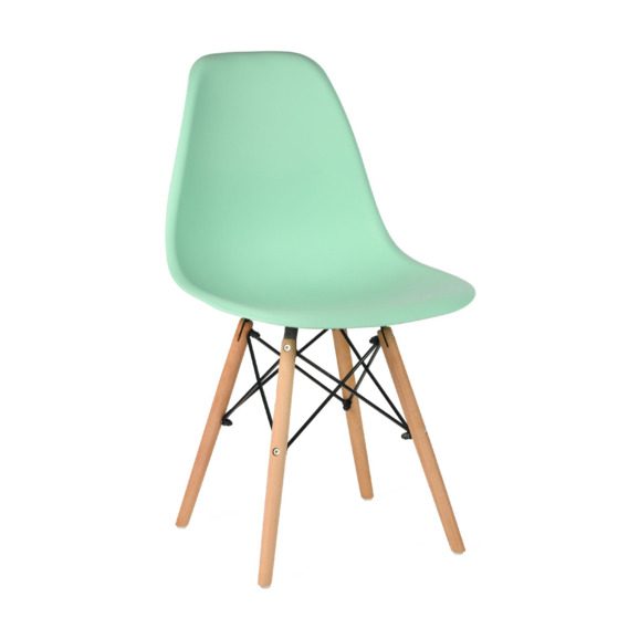 Стул пластиковый Eames, мятный - фото 1