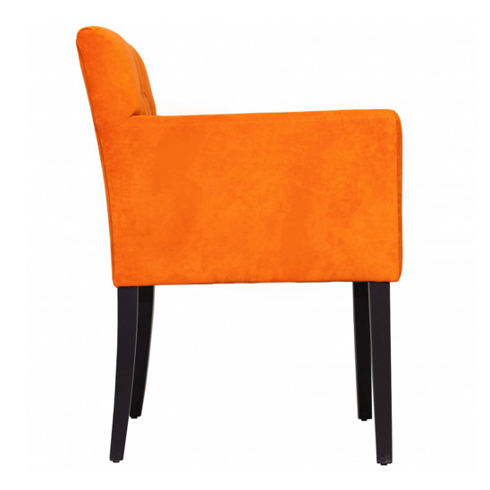 Кресло Денди с английской утяжкой, оранжевый - фото 2
