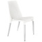 Фотография Стул Плая, белый, хром от производителя ChiedoCover, картинка продукции, реальное фото товара Настоящее фото товара Стул Плая, белый, хром, произведённого компанией ChiedoCover