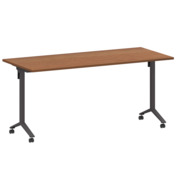 Фотография товара Стол мобильный складной орех, антрацит, 22 мм, 160*70 от компании ChiedoCover.