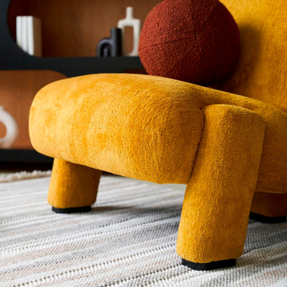 Кресло Orli, желтый - фото 8