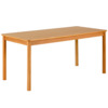 Стол обеденный Gill, светло-коричневый