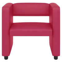 Фотография товара Кресло Тепал, экокожа, красный от компании ChiedoCover.