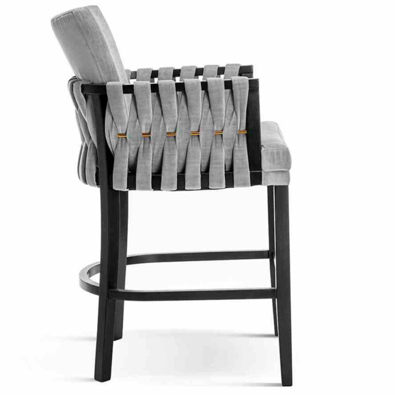 Стул барный Chalice, серый - фото 3