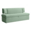 Настоящее фото товара Диван для кухни Стронго 168, светло-зеленый, произведённого компанией ChiedoCover