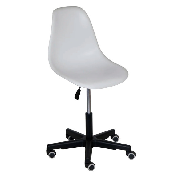 Стул Eames, поворотное основание, белый - фото 1